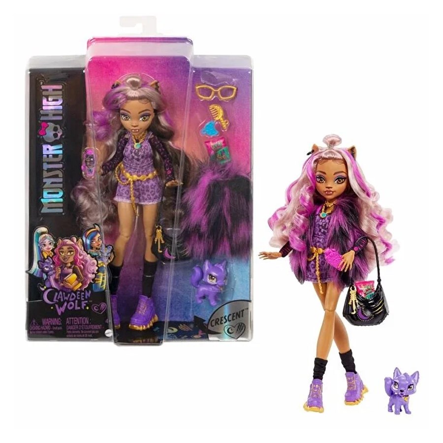 Monster High Ana Karakter Bebekler Clawdeen Wolf