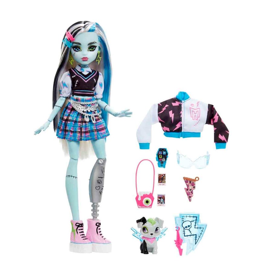 Monster High Ana Karakter Bebekler Frankie Stein