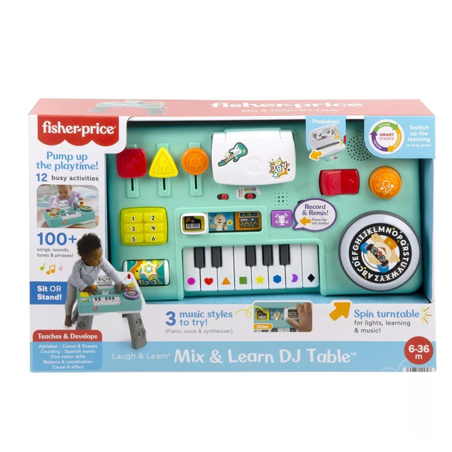 Fisher Price Eğlenceli DJ Aktivite Masası 