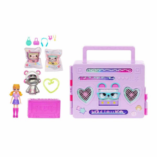 Polly Pocket Radyo Temalı Moda Eğlencesi Oyun Seti 