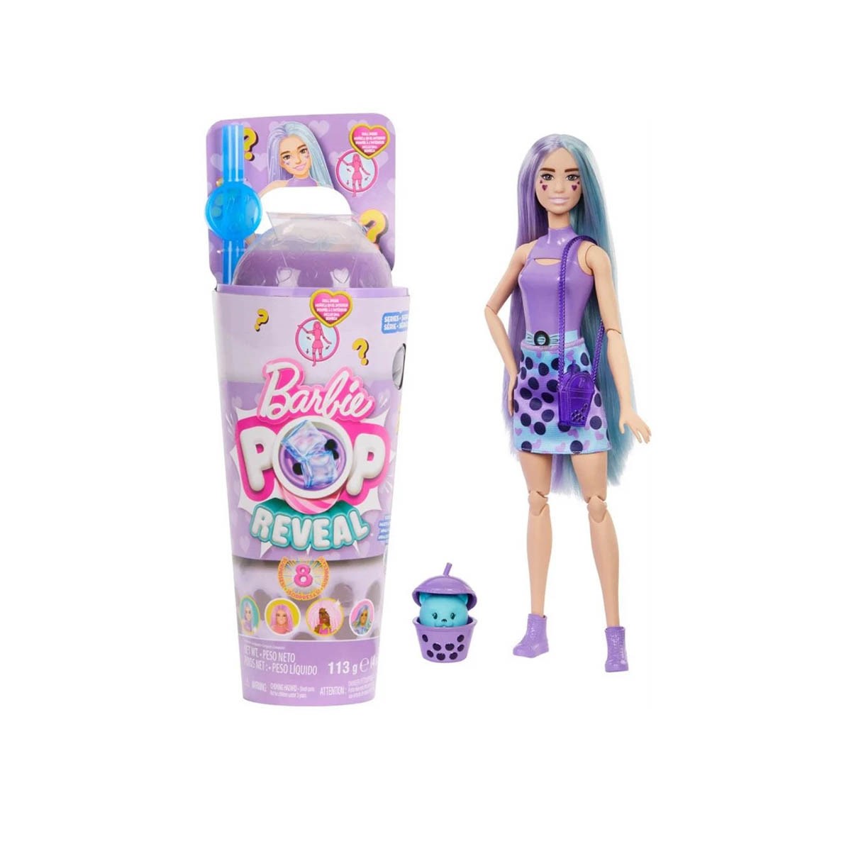 Barbie Pop Reveal Boba Çayı Serisi/HTJ22 Htj19