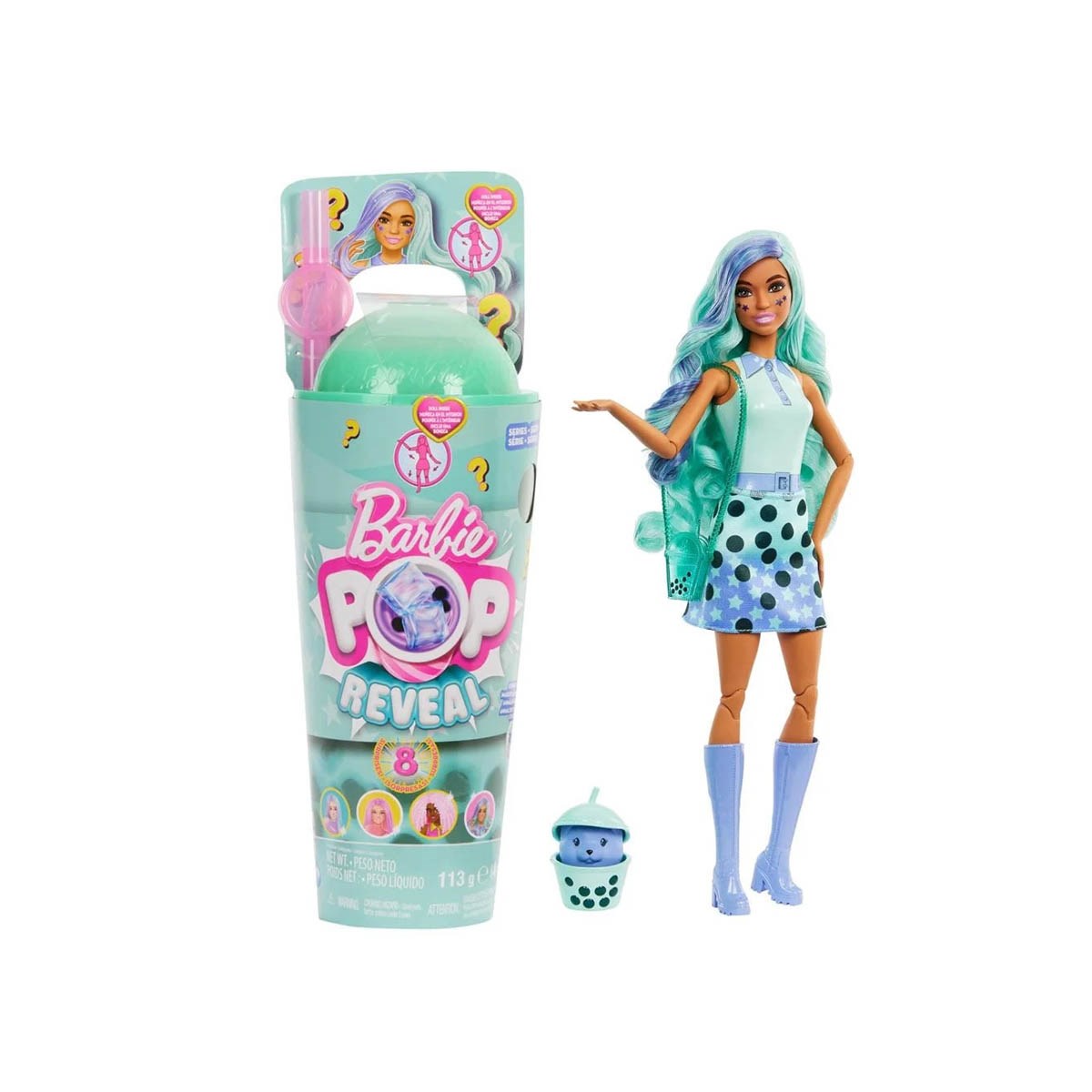 Barbie Pop Reveal Boba Çayı Serisi/HTJ22 Htj21