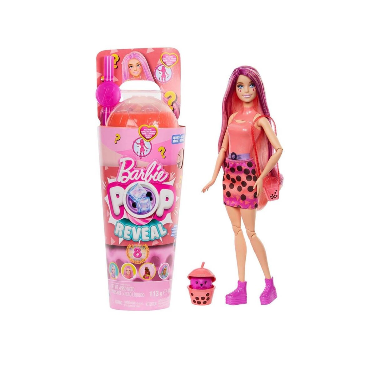 Barbie Pop Reveal Boba Çayı Serisi/HTJ22 Htj22