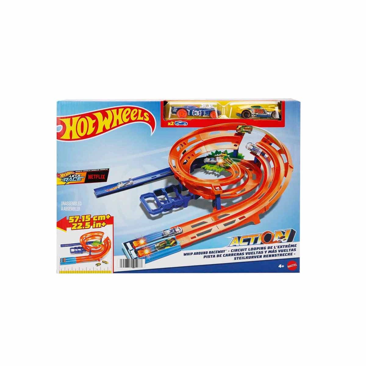 Hot Wheels İkili Yarış ve Akrobasi Pisti 