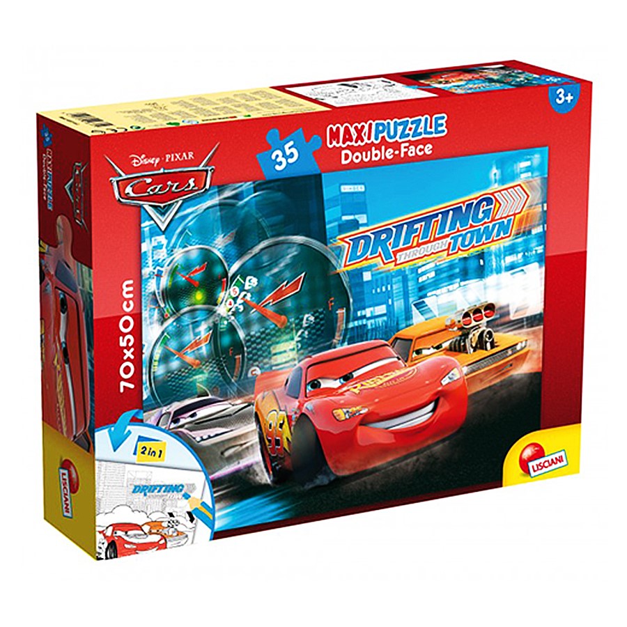 Cars 35 Parça Maxi Kalemli Puzzle 