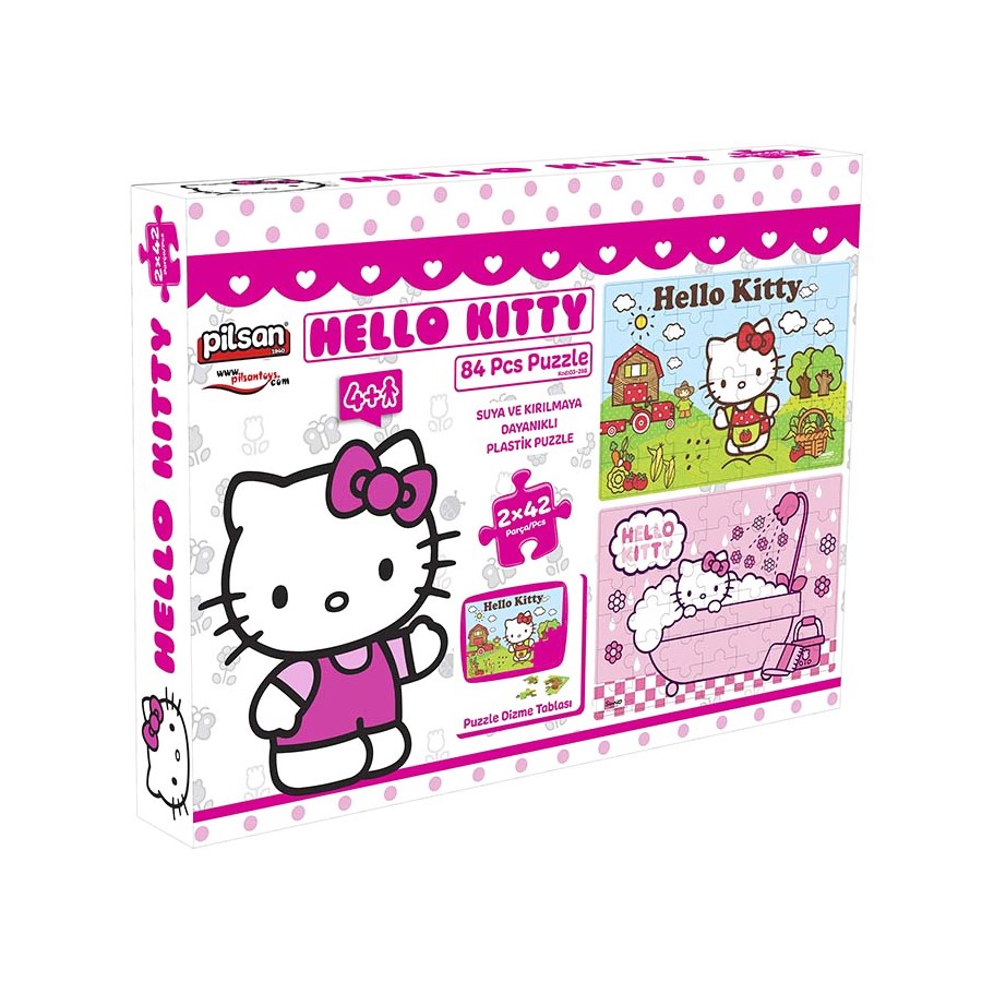 Pilsan Hello Kitty Puzzle 84 Parça 