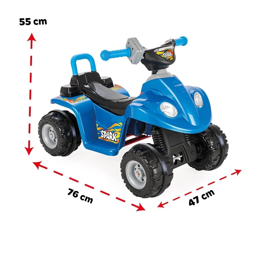 Pilsan Spark Atv 6v- Metalik Mavi 