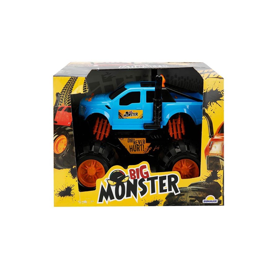 Big Monster Off-Road Jeep 42 cm Mavi