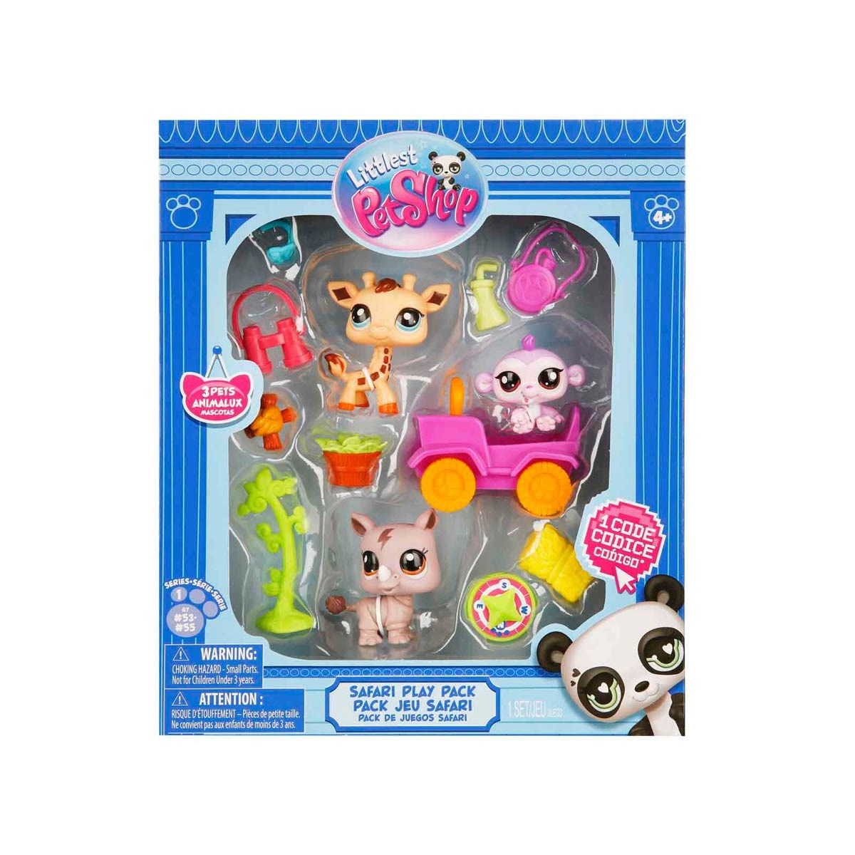 Littlest Pet Shop Minişler Safari Oyun Seti S1 