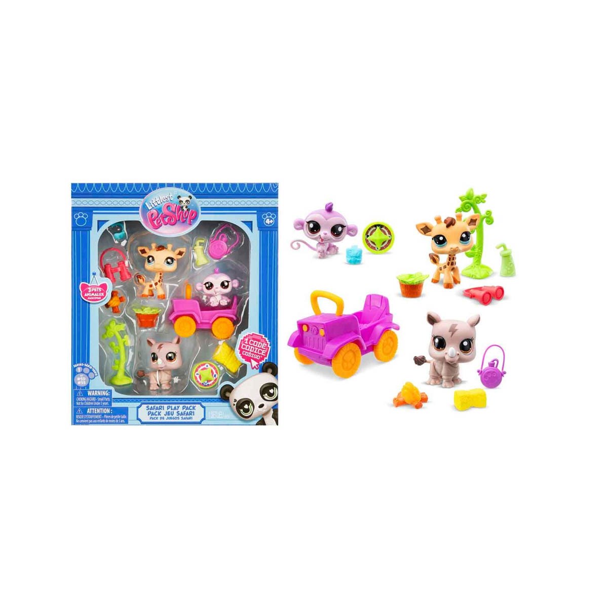 Littlest Pet Shop Minişler Safari Oyun Seti S1 