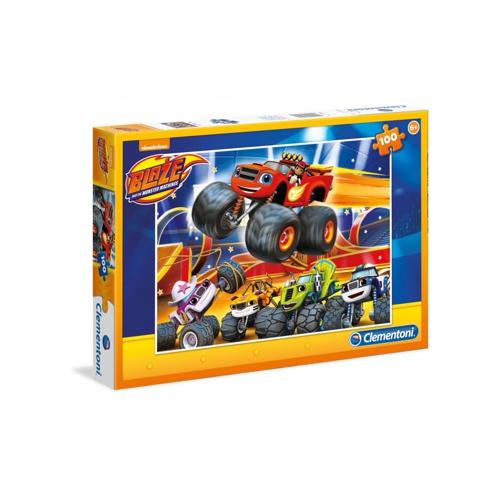 Puzzle 100 Parça Blaze The Monster Machine 