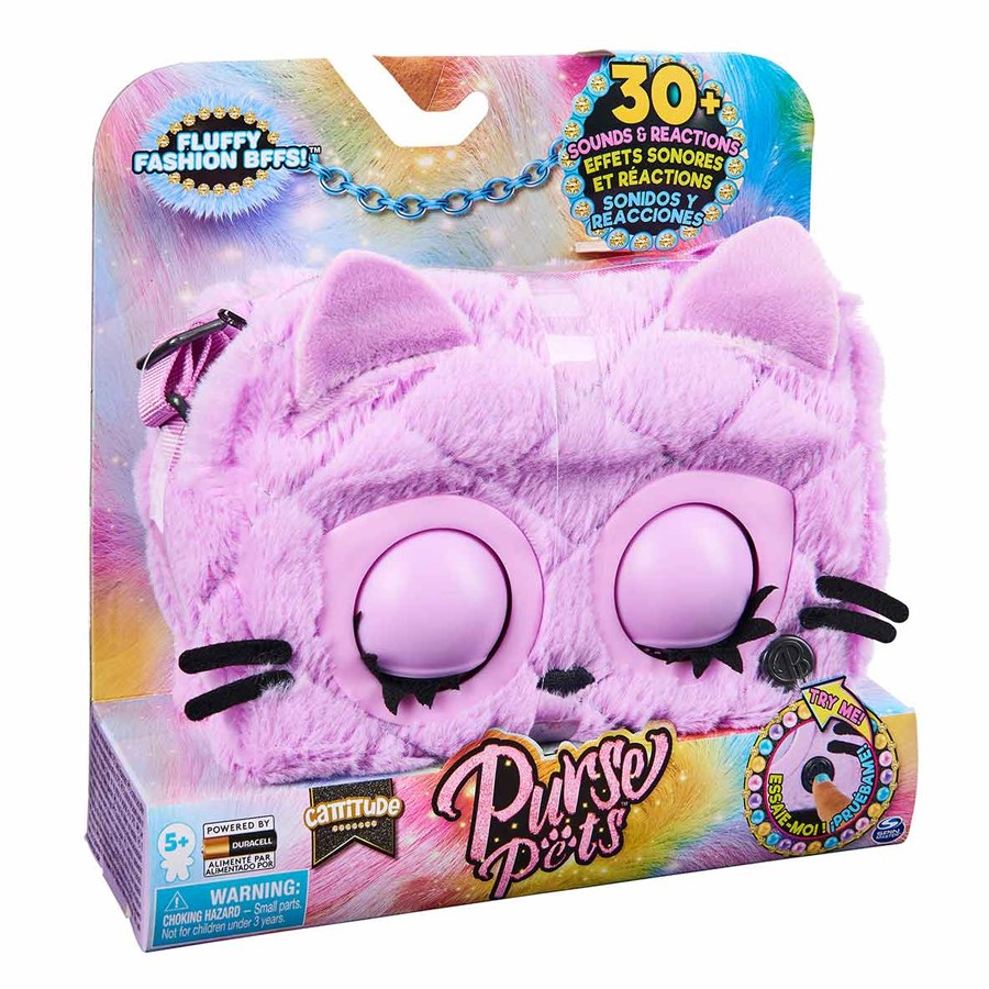 Purse Pets Fluffy İnteraktif Çanta 