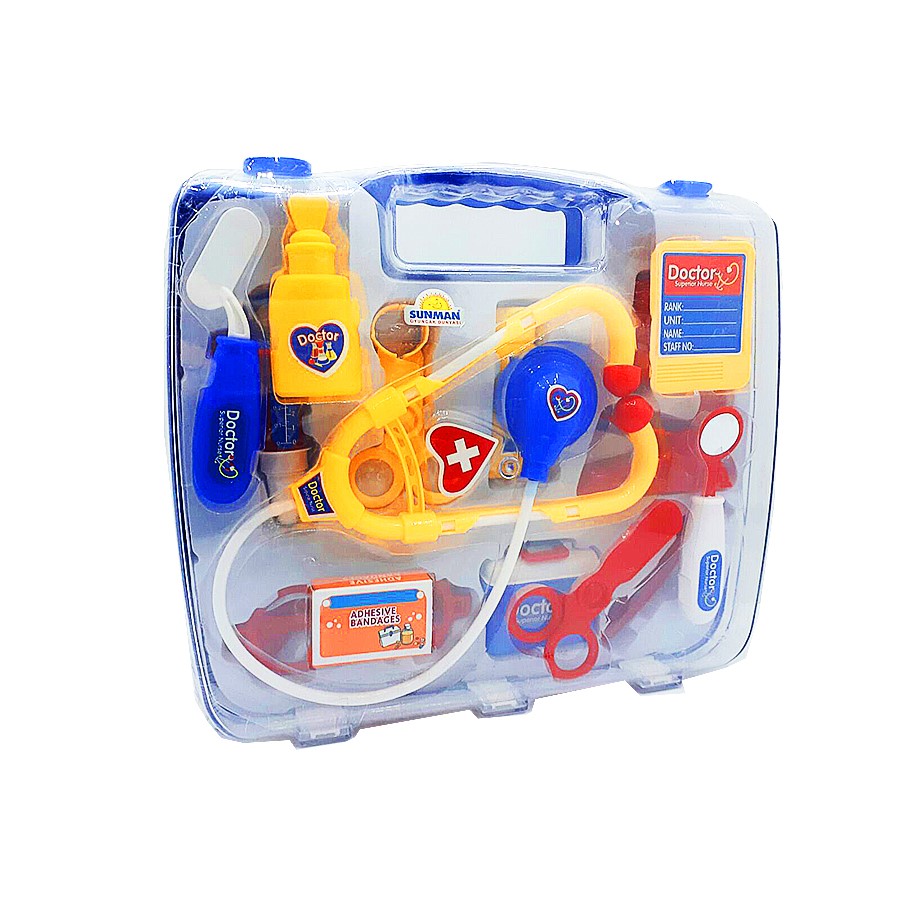 Doktor Set 13 Prç Plastk Çantalı 