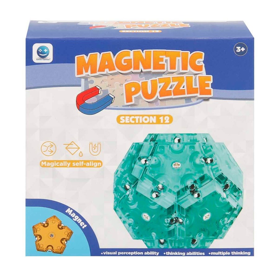 Manyetik Figür Puzzle 12 Parça 