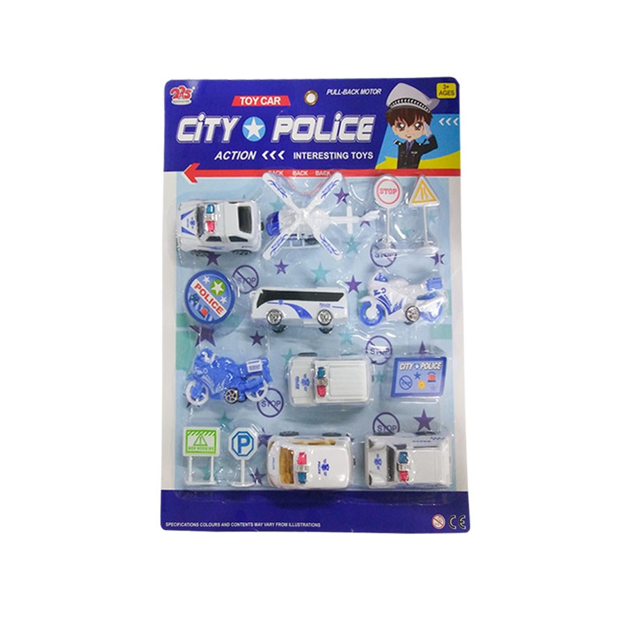 Kartela Polis Set Büyük 