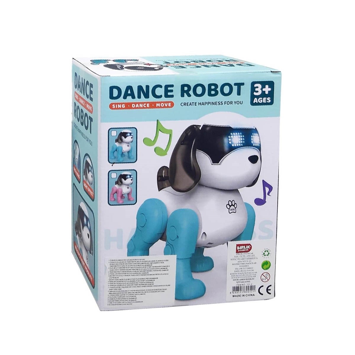 Dans Eden Robot Köpek 