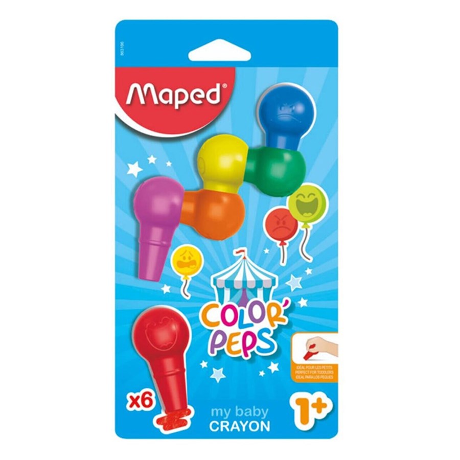 Maped  Mum Boya Baby 6 Lı 