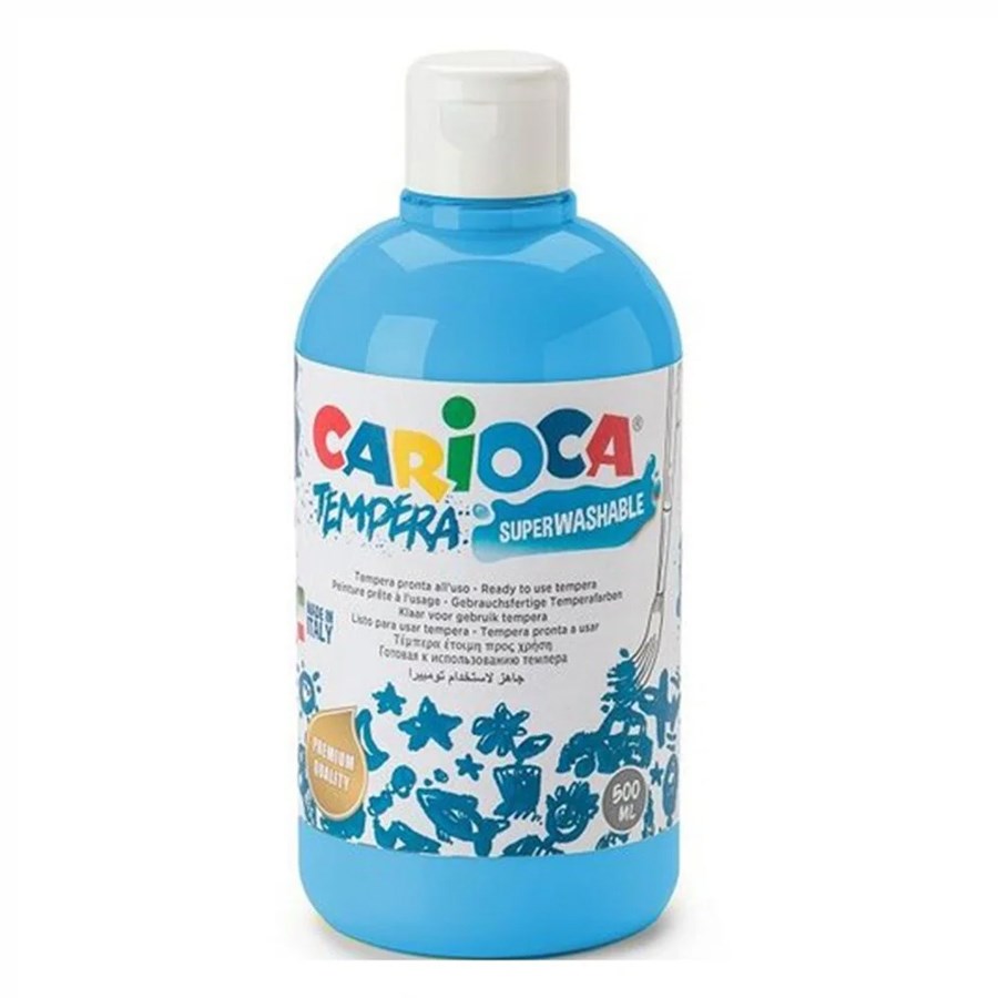 Carioca Tempera Suluboya K.Yeşil 500 Ml Carioca Tempera Suluboya Mavi 500 Ml