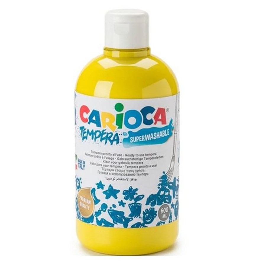 Carioca Tempera Suluboya K.Yeşil 500 Ml Carioca Tempera Suluboya Sarı 500 Ml