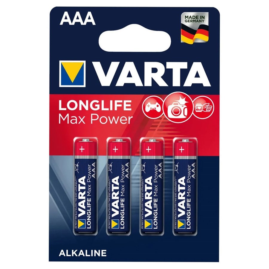 Varta Longlife Max Power 4lü İnce AAA 