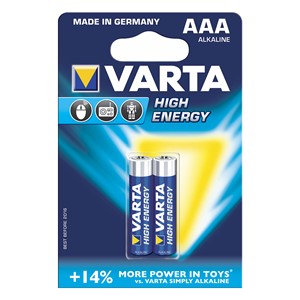 Varta Alkalin 2'Li İnce Pil Aaa