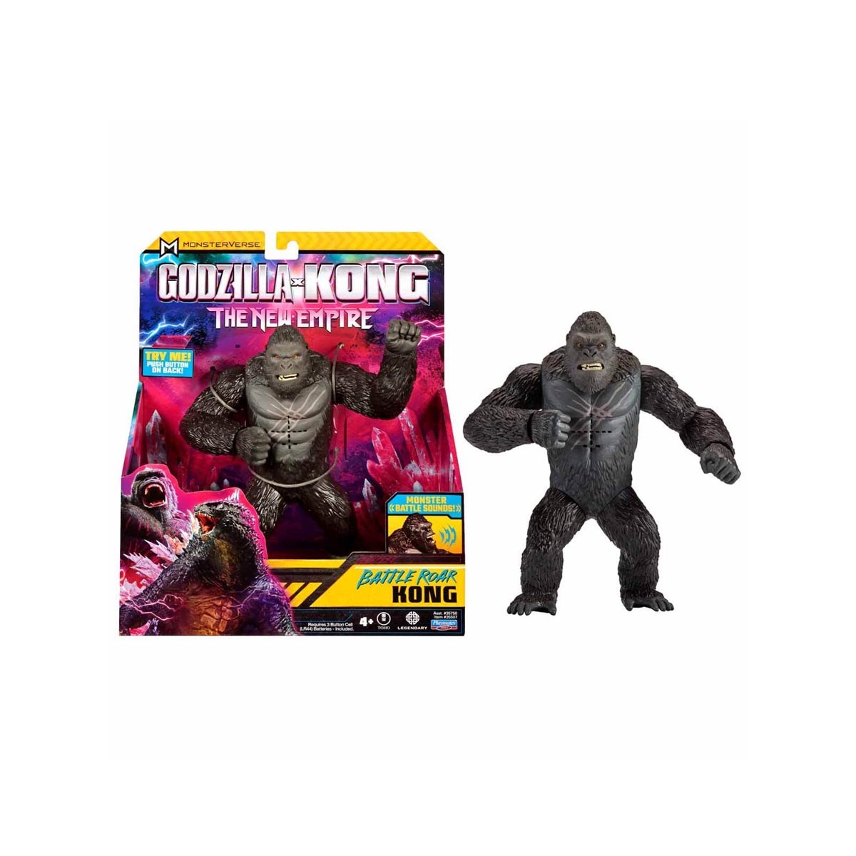 Godzilla &  Kong Delüks Aksiyon Figür 18 Cm. 