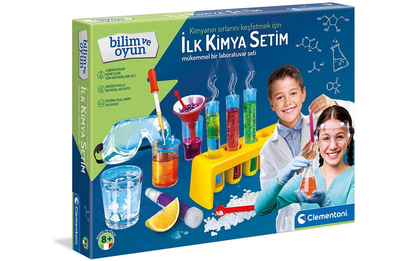 Clementoni İlk Kimya Setim 64228 