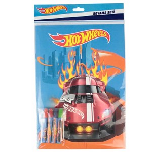 Hotwheels Boyama Seti