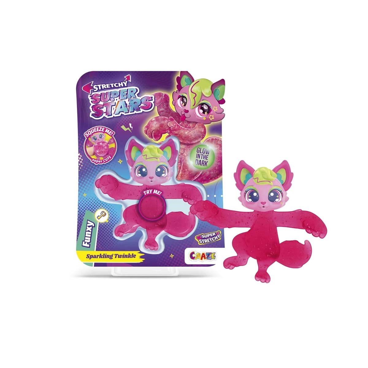 Superstars Sparkling Twinkle Funxy Stretchy Figür 