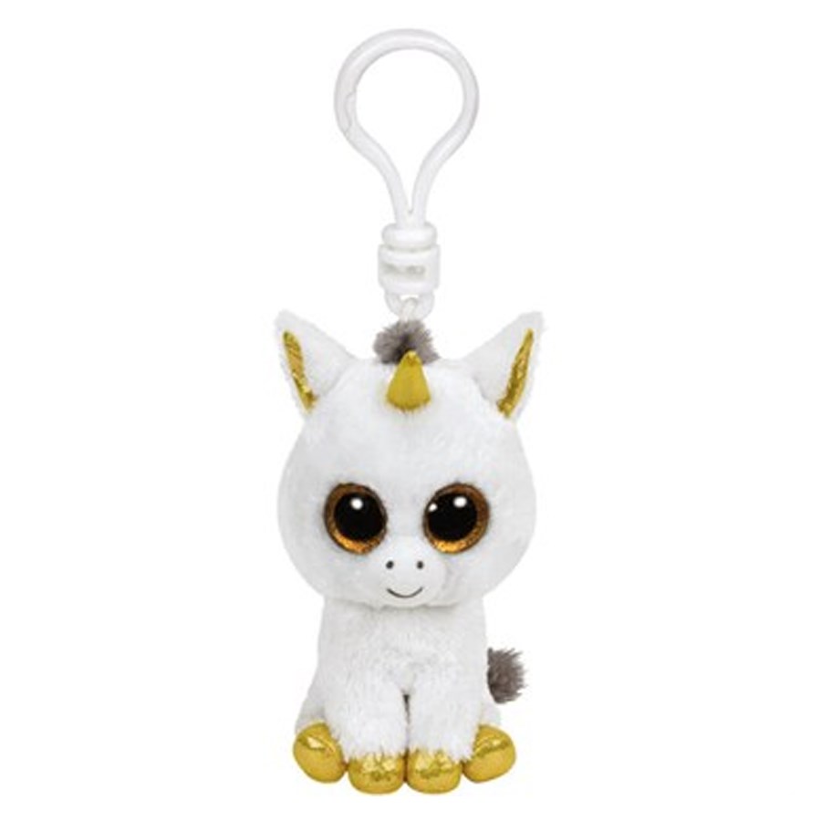 TY Beanie Boo´s Pegasus Tek Boynuzlu At Peluş Anahtarlık 