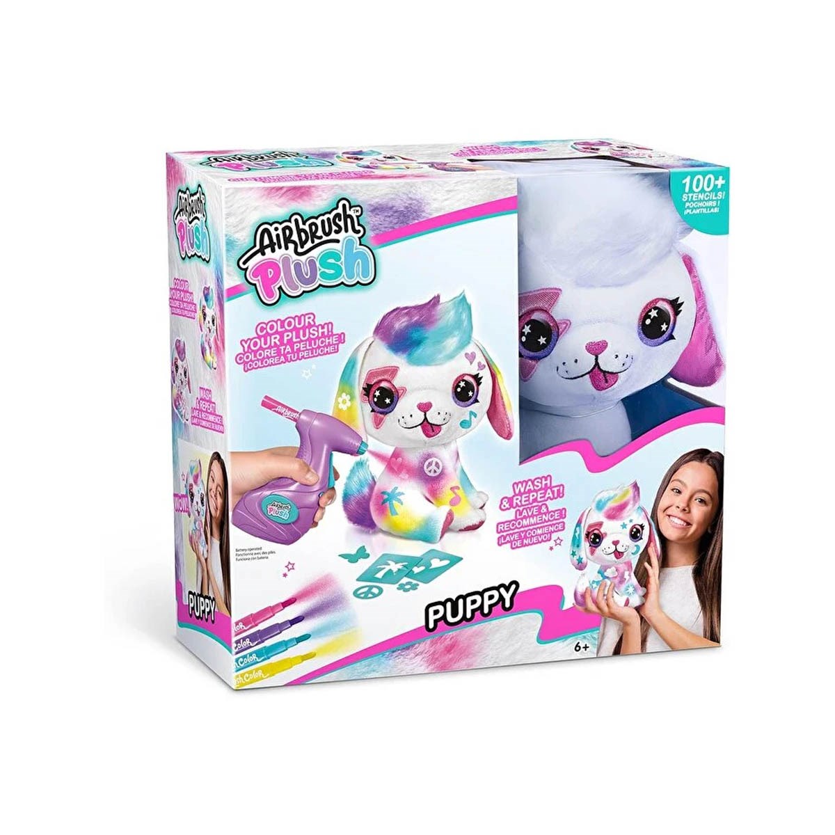 Airbrush Plush Peluş Puppy 