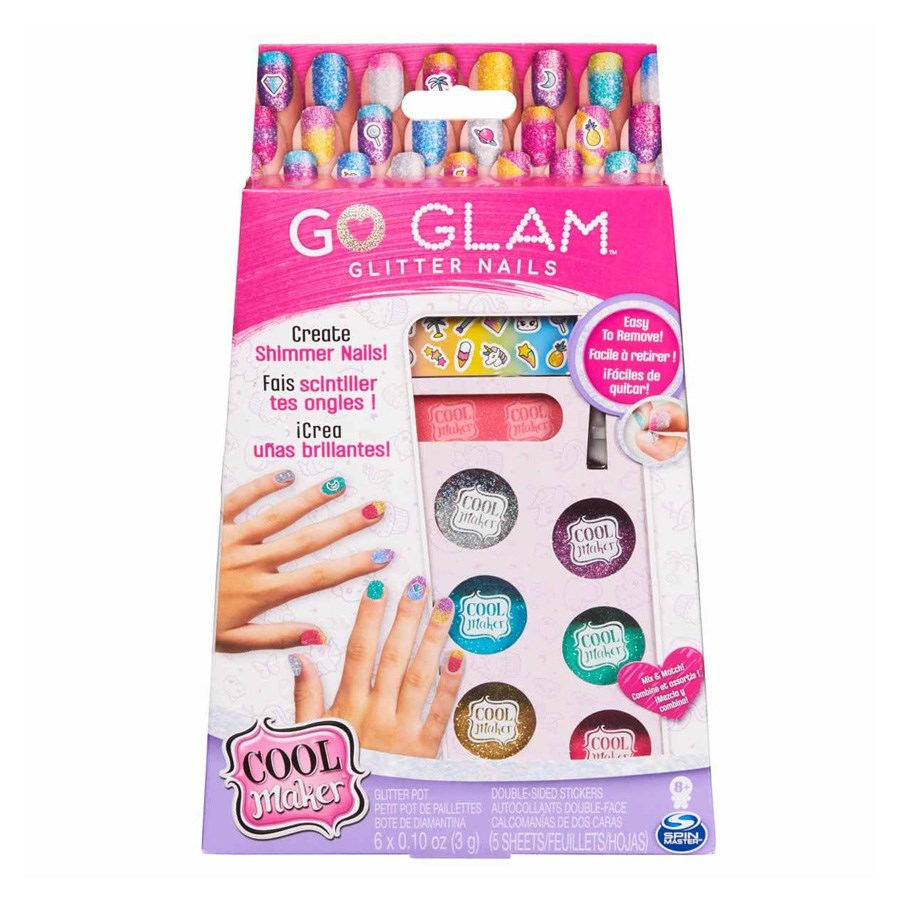 Spinmaster Cool Maker Go Glam Parıltılı Tırnaklar 