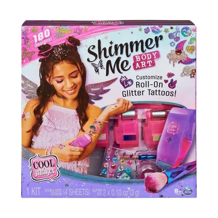 Spinmaster Shimmer Me Vücut Sanatı Seti 