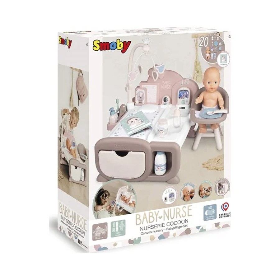 Smoby Baby Nurse Verzorgingstafel Met Accessoires 