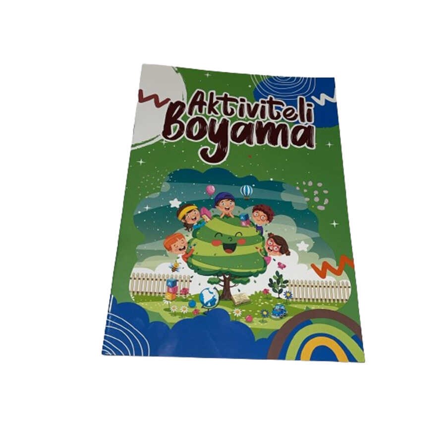 Boyama Kitabı Standı/Uzay Boyama Aktiviteli Boyama