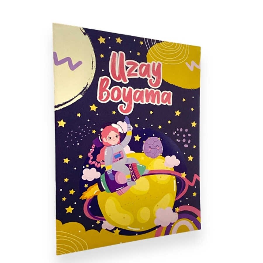 Boyama Kitabı Standı/Uzay Boyama Uzay Boyama