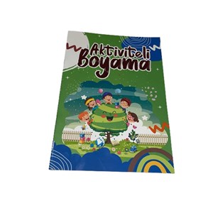 Boyama Kitabı Standı/Uzay Boyama Aktiviteli Boyama