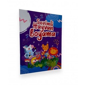 Boyama Kitabı Standı/Uzay Boyama Sevimli Hayvan Boyama