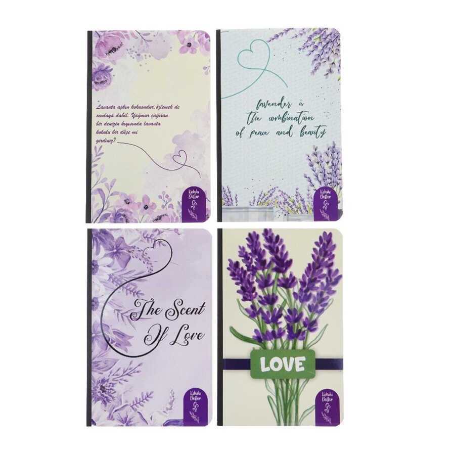 Lilamor Lavanta Kokulu Defter 