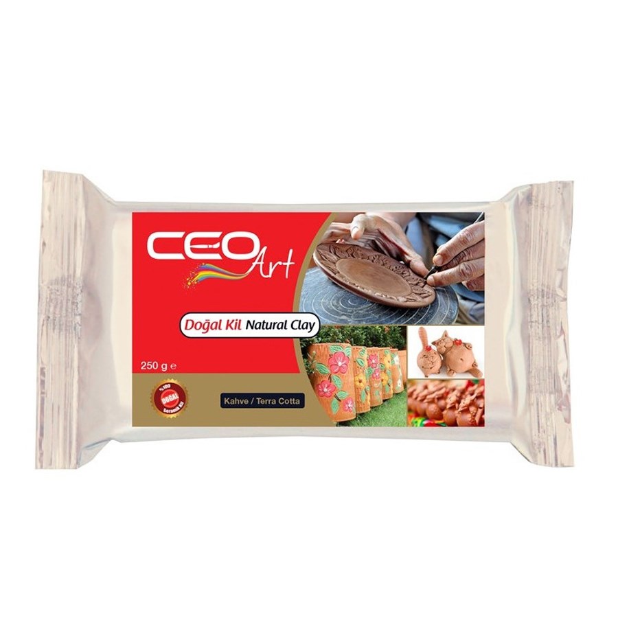 Ceo Art Doğal Kil Kahve 250Gr 