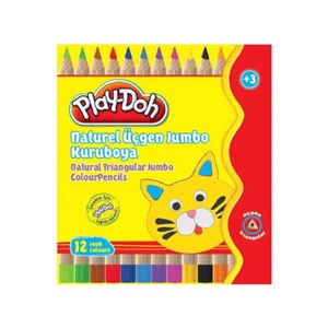 Play-Doh Kuru Boya Naturel 12 Renk