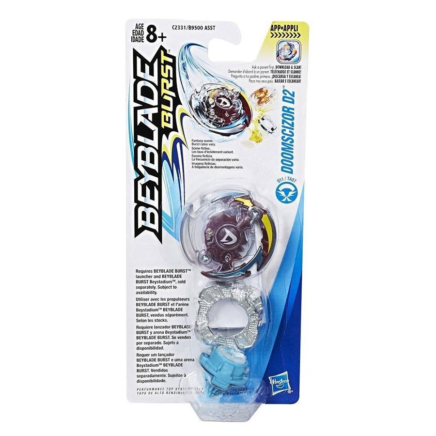 Beyblade Burst Tekli Paket Doomscizor D2