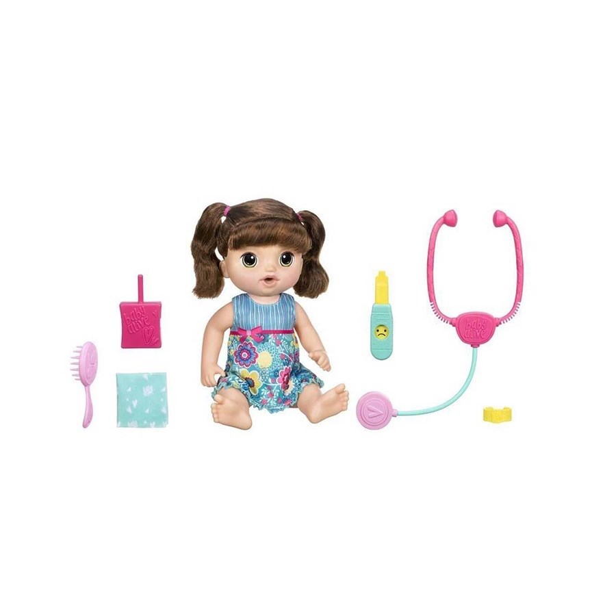 Baby Alive Ağlayan Bebeğim Kumral 