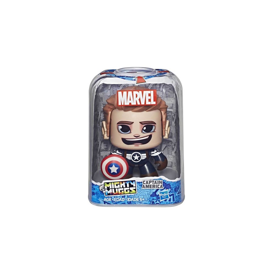 Marvel Mighty Muggs Captain America Figür 