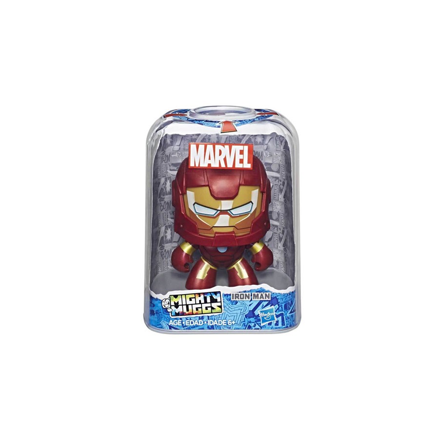 Marvel Mighty Muggs Iron Man Figür 