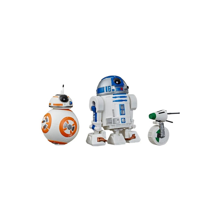 Star Wars Galaxy Of Adventures 3'Lü Droid Figür 