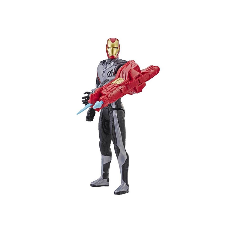 Avengers Endgame Titan Hero Power FX Iron Man Figür 