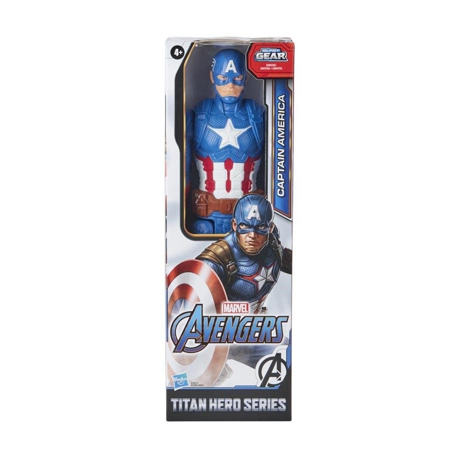 Avengers Endgame Titan Hero Figür Captain Amerika/