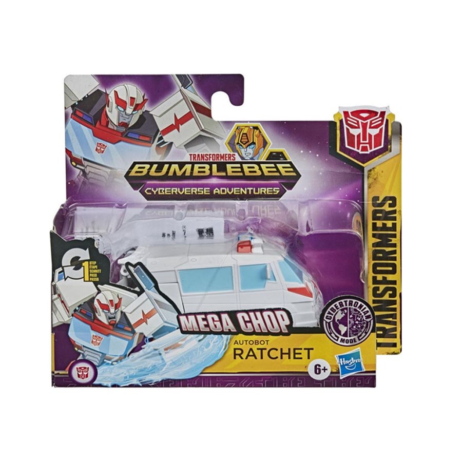 Transformers Cyberverse Tek Adımda Dönüşen Figür Autobot Ratchet