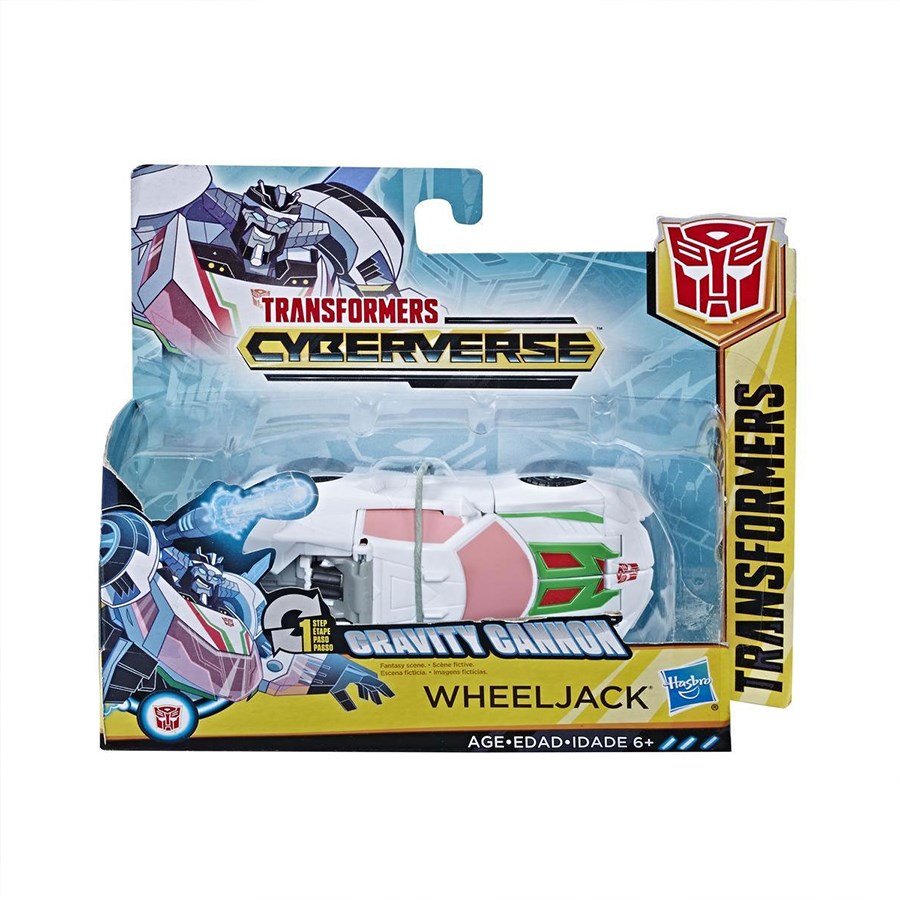 Transformers Cyberverse Tek Adımda Dönüşen Figür Wheel Jack